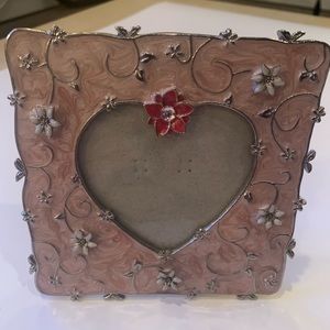 Heavy metal and enamel frame